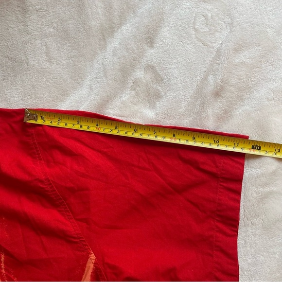 Vintage Ocean Pacific OP Hawaiian Shirt Medium Surf Sunset Beach Red Button Up - Picture 14 of 14